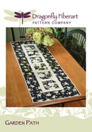 Garden Path Table Runner Pattern By Dragonfly Fiberart