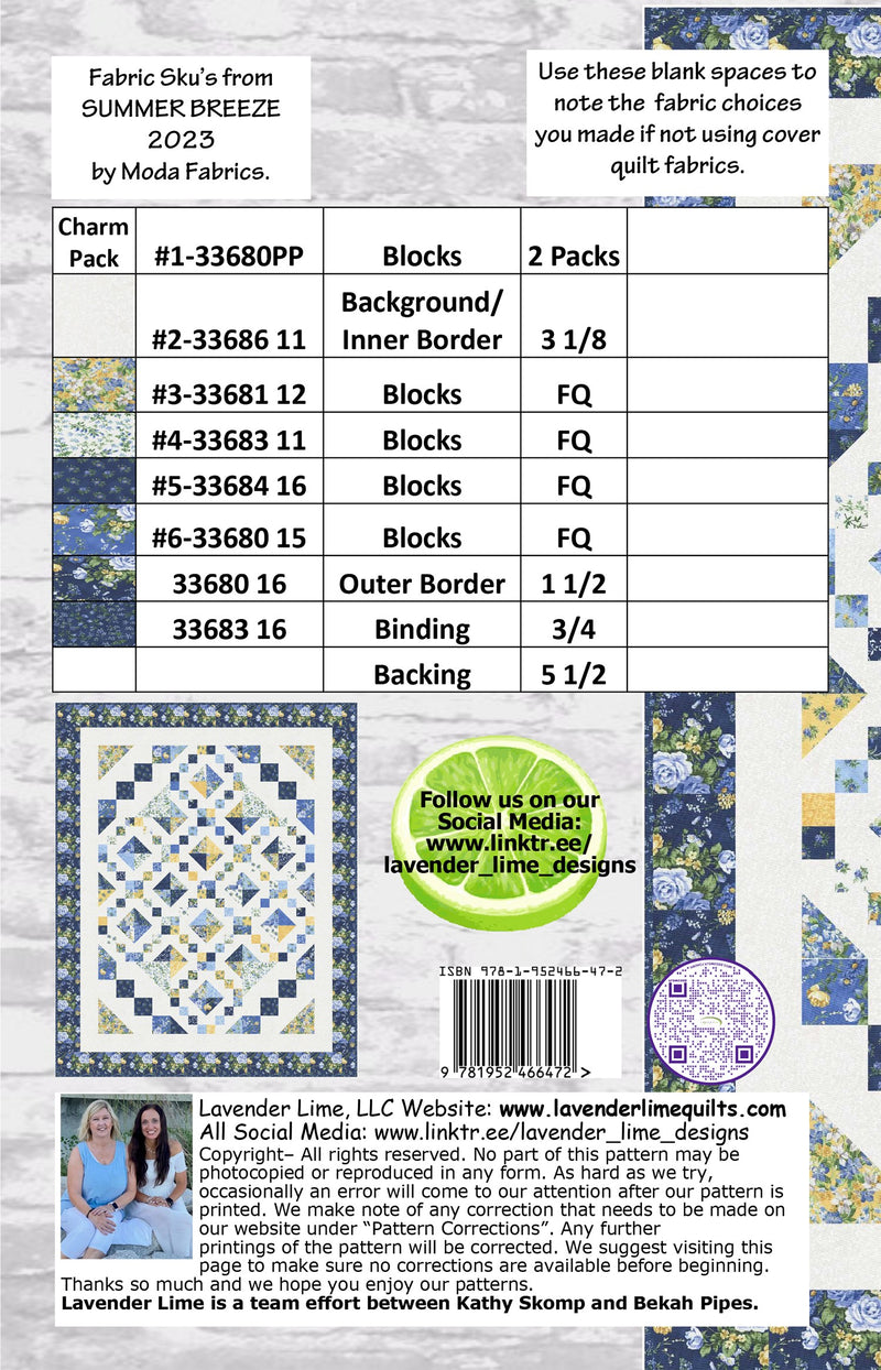 Sunny Side Quilt Pattern