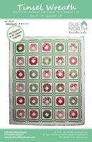 Tinsel Wreath Quilt Pattern By Due North Handmade