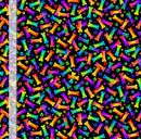 Timeless Treasures Puparazzi Ombre Dog Bones Prints Fabric