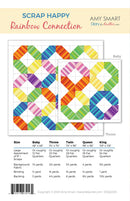 Scrap Happy Rainbow Connection Quilt Pattern