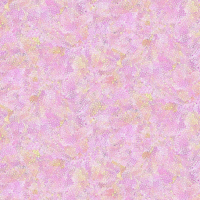 Timeless Treasure Dragonfly Illusions Bubble Texture Pink Fabric