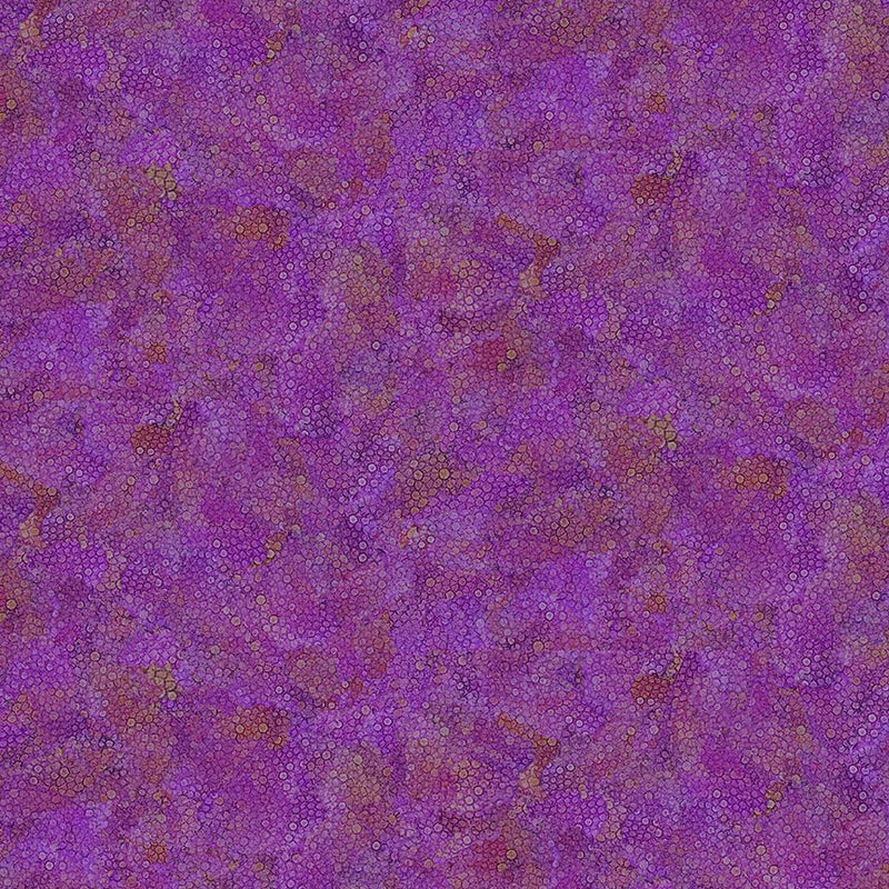 Timeless Treasure Dragonfly Illusions Bubble Texture Purple Fabric