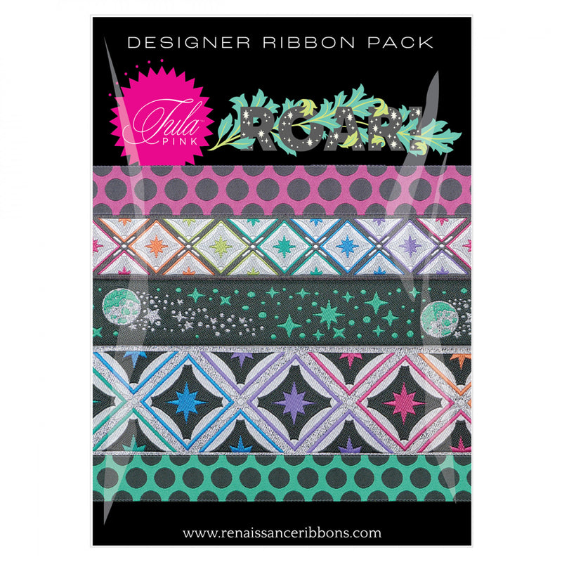 Tula Pink Roar Storm Ribbon Pack