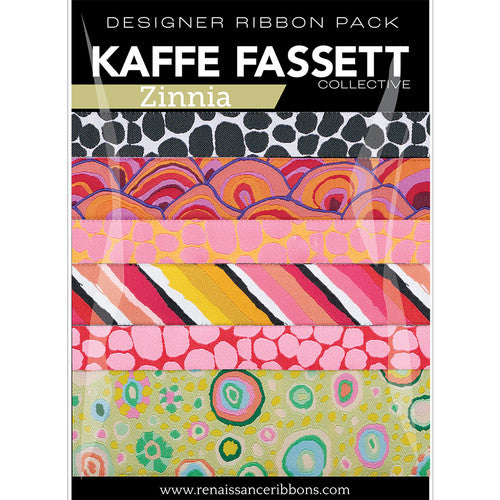 Kaffe Fassett Zinnia Designer Ribbon Pack