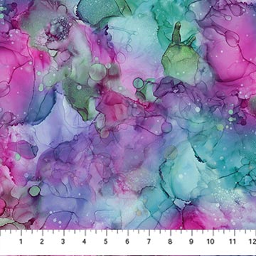 Northcott Fluidity Flora Fabric