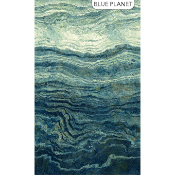 Northcott Stonehenge Ombre II Blue Planet Fabric