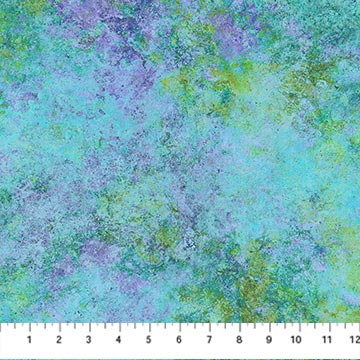 Northcott Stonehenge Celtic Roots Tonal Turquoise Fabric