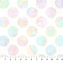 Northcott Dragonfly Dance Dots White Fabric