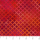 Northcott Boho Blooms Geometric Red Fabric