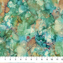 Northcott Autumn Breeze Texture Medium Teal Fabric