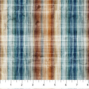 Northcott Fox Den Ombre Plaid Fabric