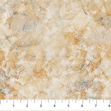 Northcott Fox Den Pine Needle Beige Fabric