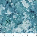 Northcott Fox Den Marble Texture Teal Fabric