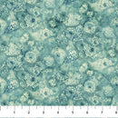 Northcott Whisper Seed Pod Mini Medium Teal Fabric