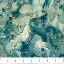 Northcott Whisper Texture Teal Multi Fabric