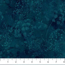 Northcott Whisper Flower Blender Navy Fabric
