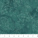 Northcott Whisper Flower Blender Teal Fabric