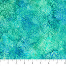 Northcott Coral Reef Bubbles Turquoise Fabric