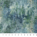 Northcott Altitude Trees Blue Multi Fabric