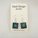 Corner Cross Earrings