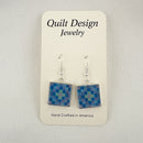 Trip Around The World Aqua Earrings