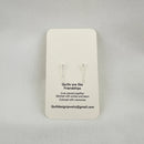 Trip Around The World Aqua Earrings