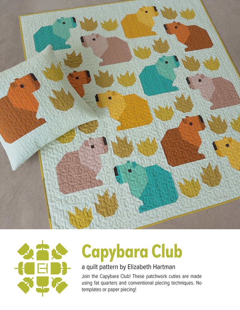 Elizabeth Hartman Capybara Club Pattern