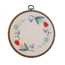 Botanical Wreath Tulip Embroidery Kit