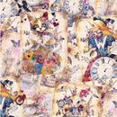 Timeless Treasures Alices's Dream Collage Fabric