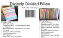 Divinely Divided Pillow Pattern