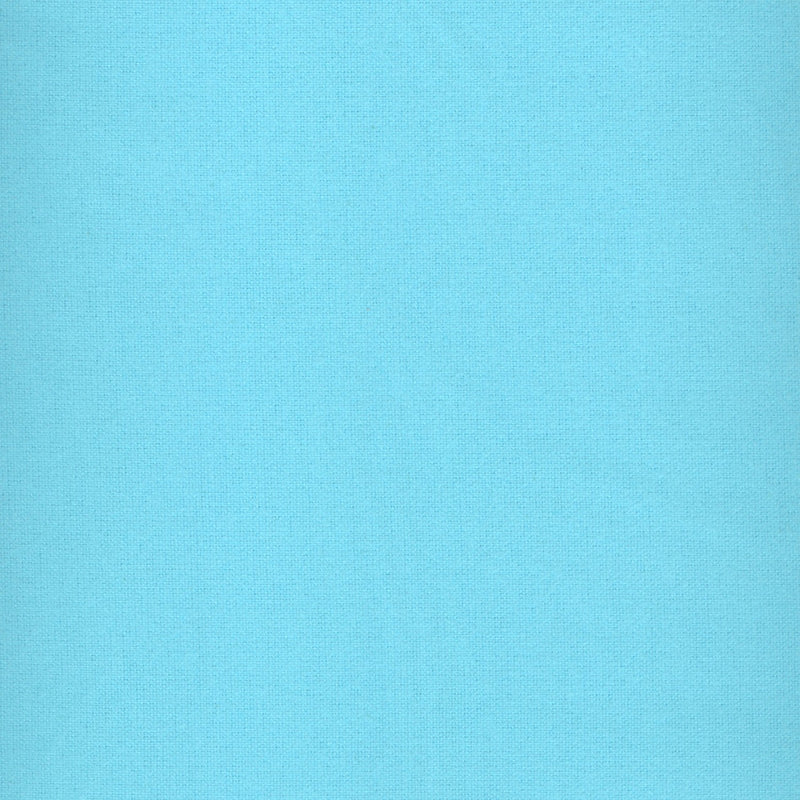 Robert Kaufman Double Napped Aqua Flannel Fabric