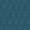 Riley Blake Winter Magic Swirls Navy Flannel Fabric
