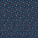 Marcus Fabrics Pegs Blue Flannel Fabric