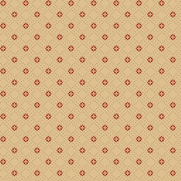 Marcus Fabrics Gridwork Tan Flannel Fabric