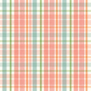 Riley Blake Love You To The Moon Plaid Multi Flannel Fabric