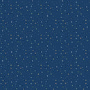 Riley Blake Love You To The Moon Stars Navy Flannel Fabric