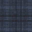 Maywood Woolies Plaid Navy Flannel Fabric