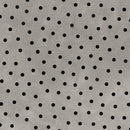 Maywood Studio Woolies Gray Polka Dot Flannel Fabric