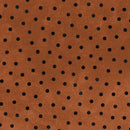 Maywood Studio Woolies Polka Dot Rust Flannel Fabric