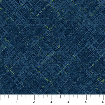 Northcott Dots And Dashes Texture Navy Flannel Fabric