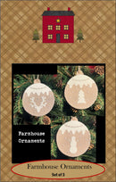 Farmhouse Threads Ornaments Wool Applique Pattern