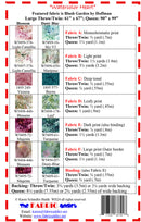 The Fabric Addict Watercolor Heart Pattern