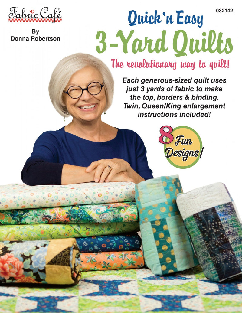 Fabric Cafe Quick And Easy 3 Yard Quilts Book