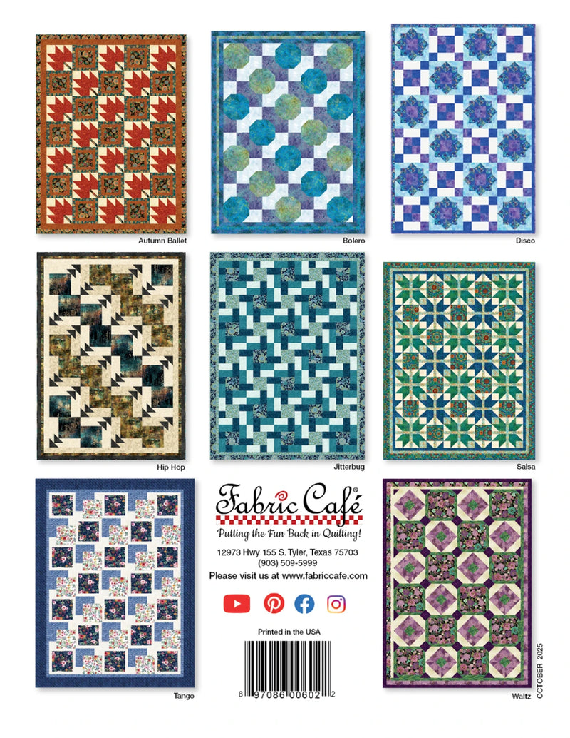 Fabric Cafe Step it Up With 5-Yard Quilts