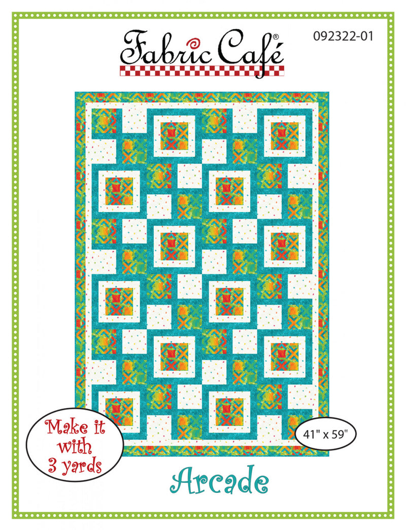 Fabric Cafe Individual Arcade Quilt Pattern