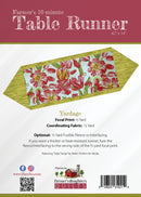 Farmer's 10 Minute Table Runner Pattern