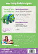 Funky Friends Factory Tristan And Trixie Triceratops Pattern