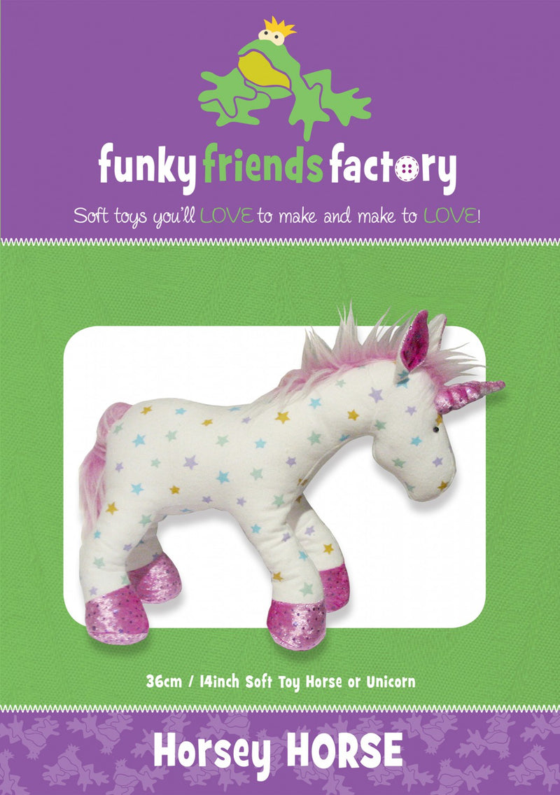 Funky Friends Factory Horsey Horse Pattern