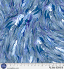 P & B Textiles Fluidity III Blue Wide Back Fabric